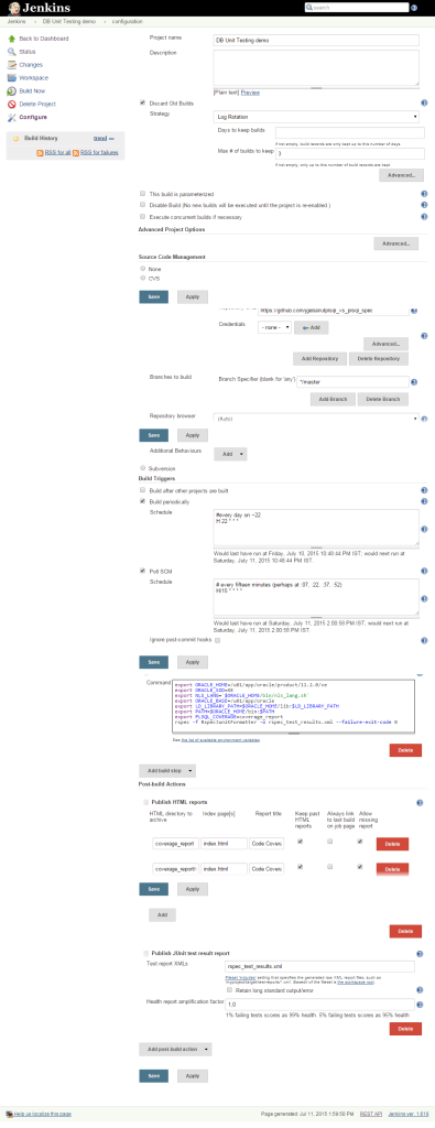 Jenkins-job-config