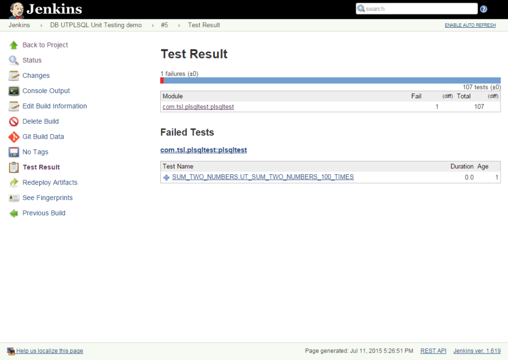 Jenkins-test-results(utplsql)